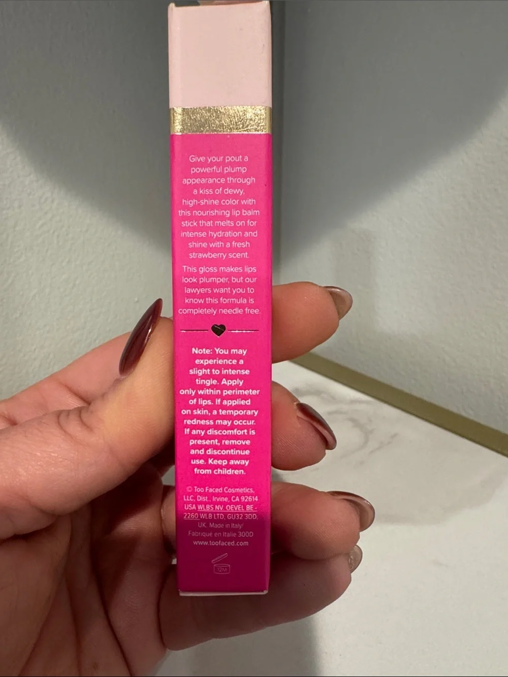Too Faced Lip Injection Extreme Plumping Clicks Lip Gloss